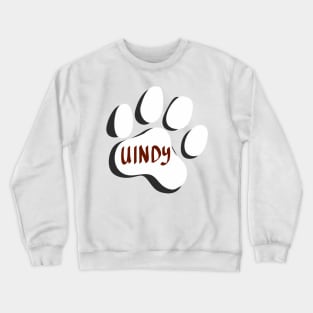 University of Indianapolis Greyhounds Paw Print Crewneck Sweatshirt